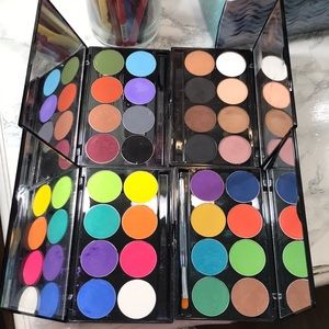 Mehron makeup Professional eyeshadow palette lot 4